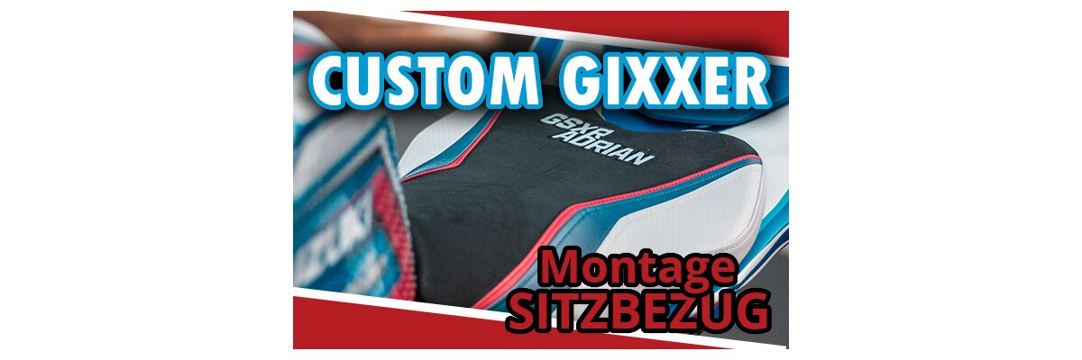 Montagevideo: Suzuki GSXR 1000 // Custom Sitzbezug - 