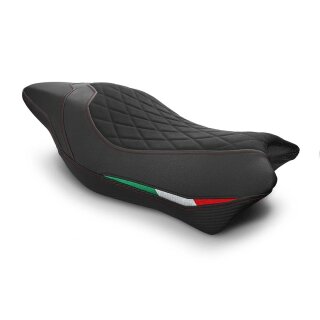 Luimoto Sitzbezug Diamond Fahrer passend für Ducati Monster 821/1200 2017-2021