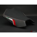 Luimoto Sitzbezug Aprilia Team Italia Suede Fahrer - 90121XX