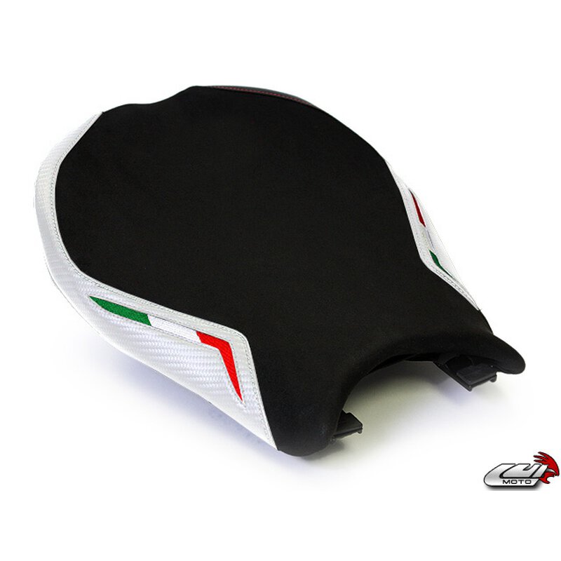 Luimoto seat cover Ducati Team Italia Suede rider - 10531XX