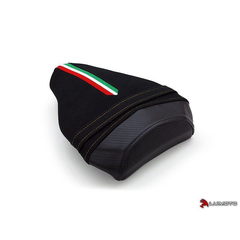 Luimoto seat cover Ducati Team Italia Suede - Performance seat passenger - 11312XX