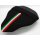 Luimoto seat cover Ducati Team Italia Suede - Performance seat passenger - 11312XX