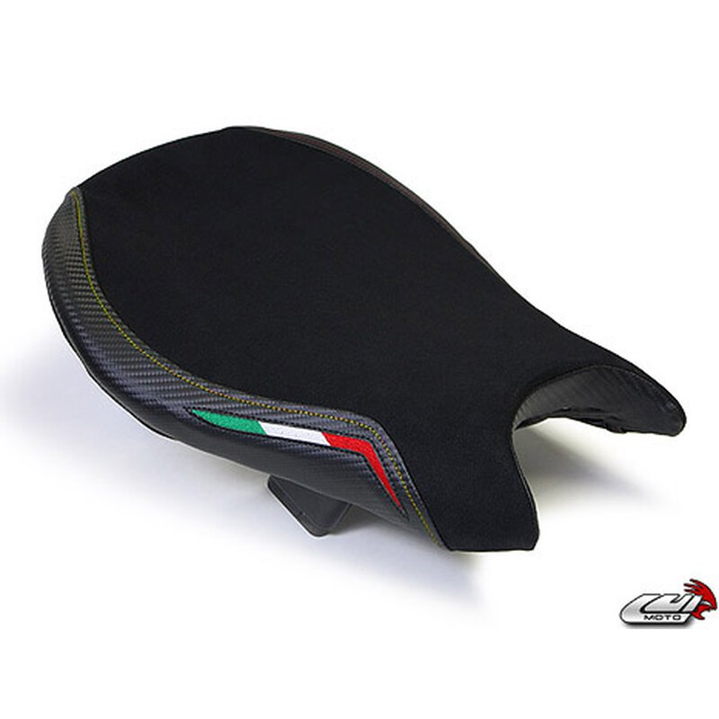 Luimoto seat cover Ducati Team Italia Suede - Performance seat rider - 12911XX